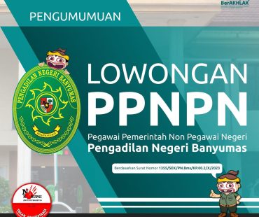 Pengumuman Lowongan PPNPN