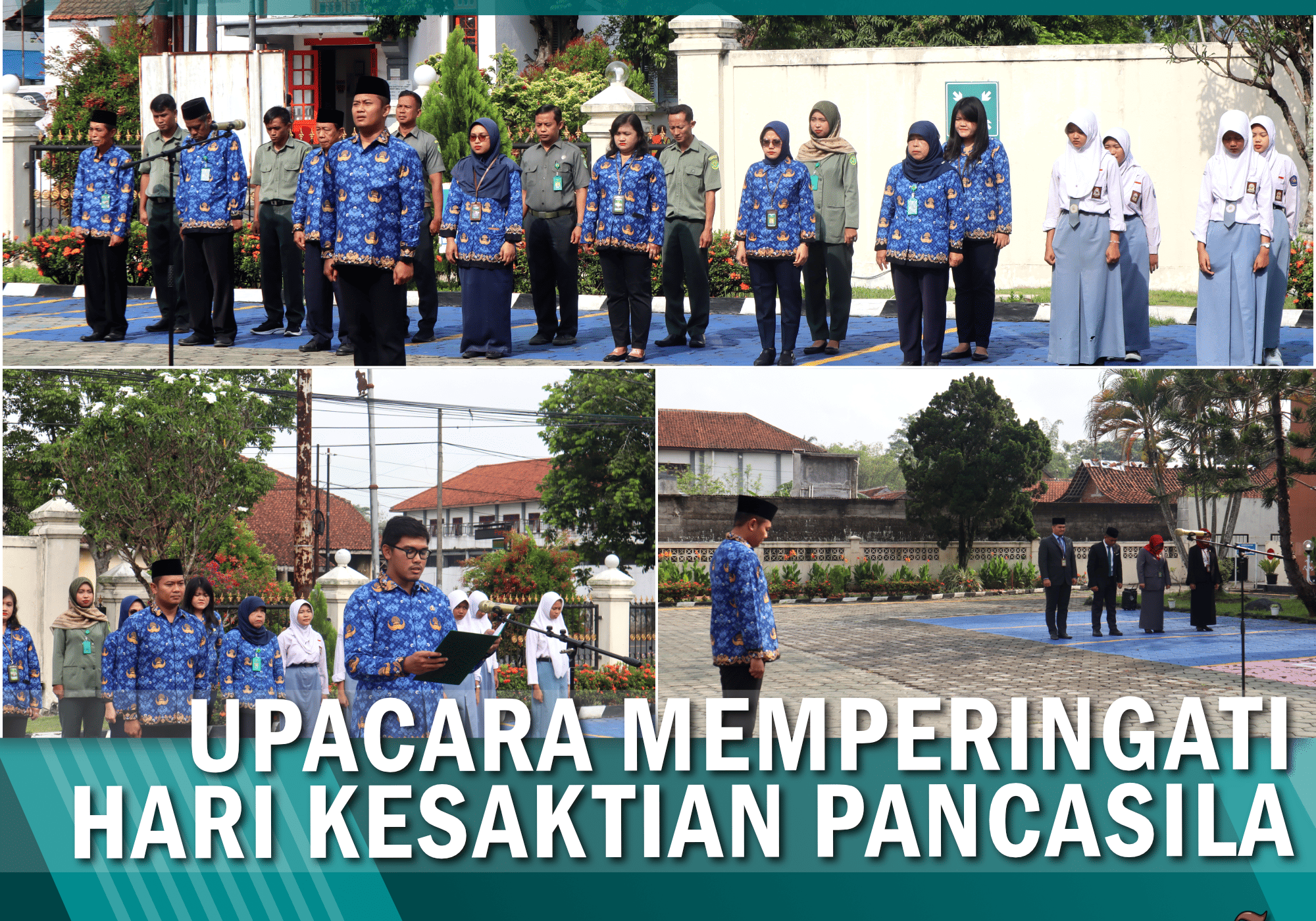 Upacara dalam rangka memperingati Hari Kesaktian Pancasila-01102024