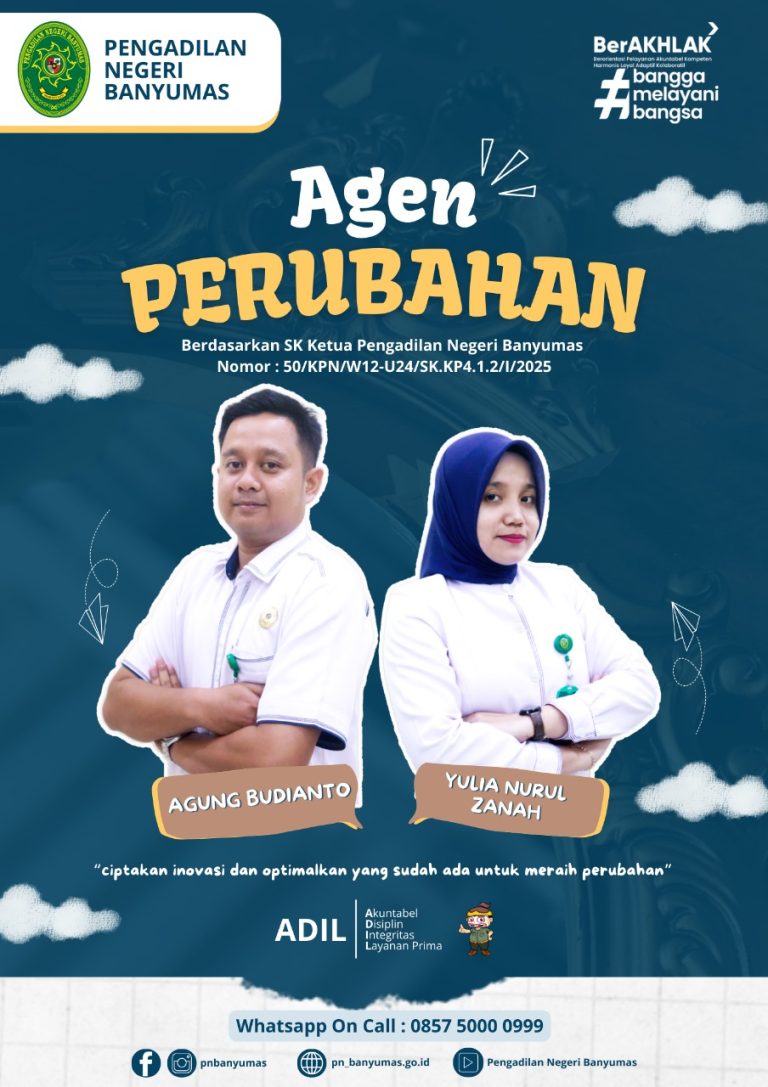 Agen Perubahan Poster