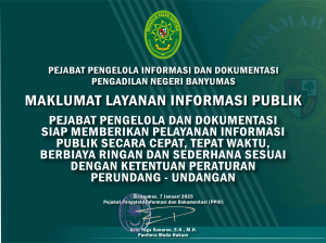Maklumat pelayanan PPID 2025
