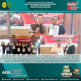 Donor Darah Jum'at 25 April 2025